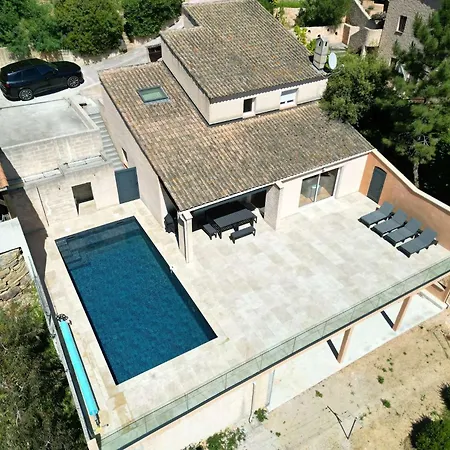Bouginvillees Pour 12 Personnes Avec Piscine Chauffee Et Vue A 别墅 *
